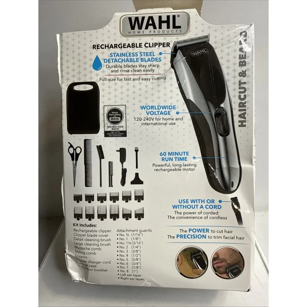 Wahl Rechargeable Cord/Cordless Haircutting & Grooming Kit